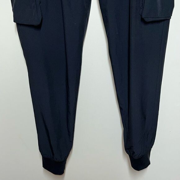 Alana Black High Waist Pull On Cargo Joggers Womens S - Picture 4 of 8